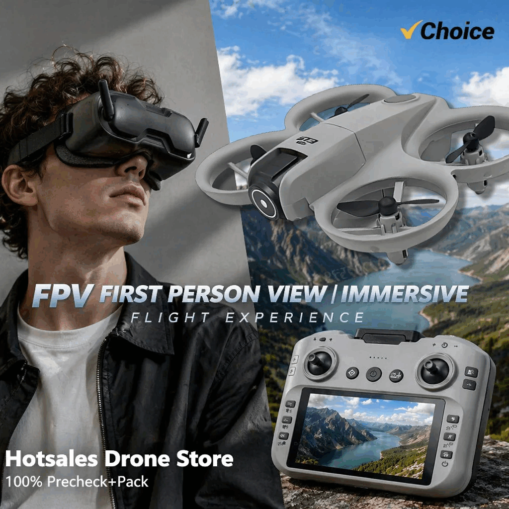 Drone Pro Rc Ufo - Mini Drone GT3 4K/8K HD Professionale