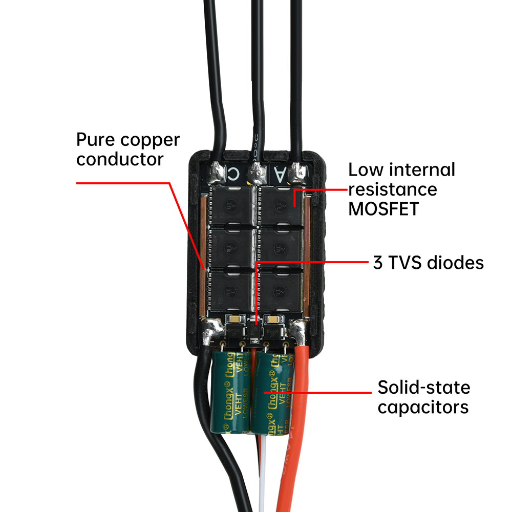 Drone Motor Rc Car - 3-8S AM32 ESC 120A Brushless ESC