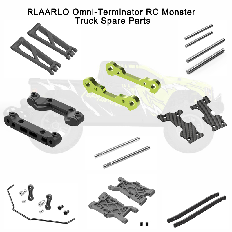 Rc Suspension Arm - RLAARLO Omni-Terminator Ricambi Auto RC Braccio