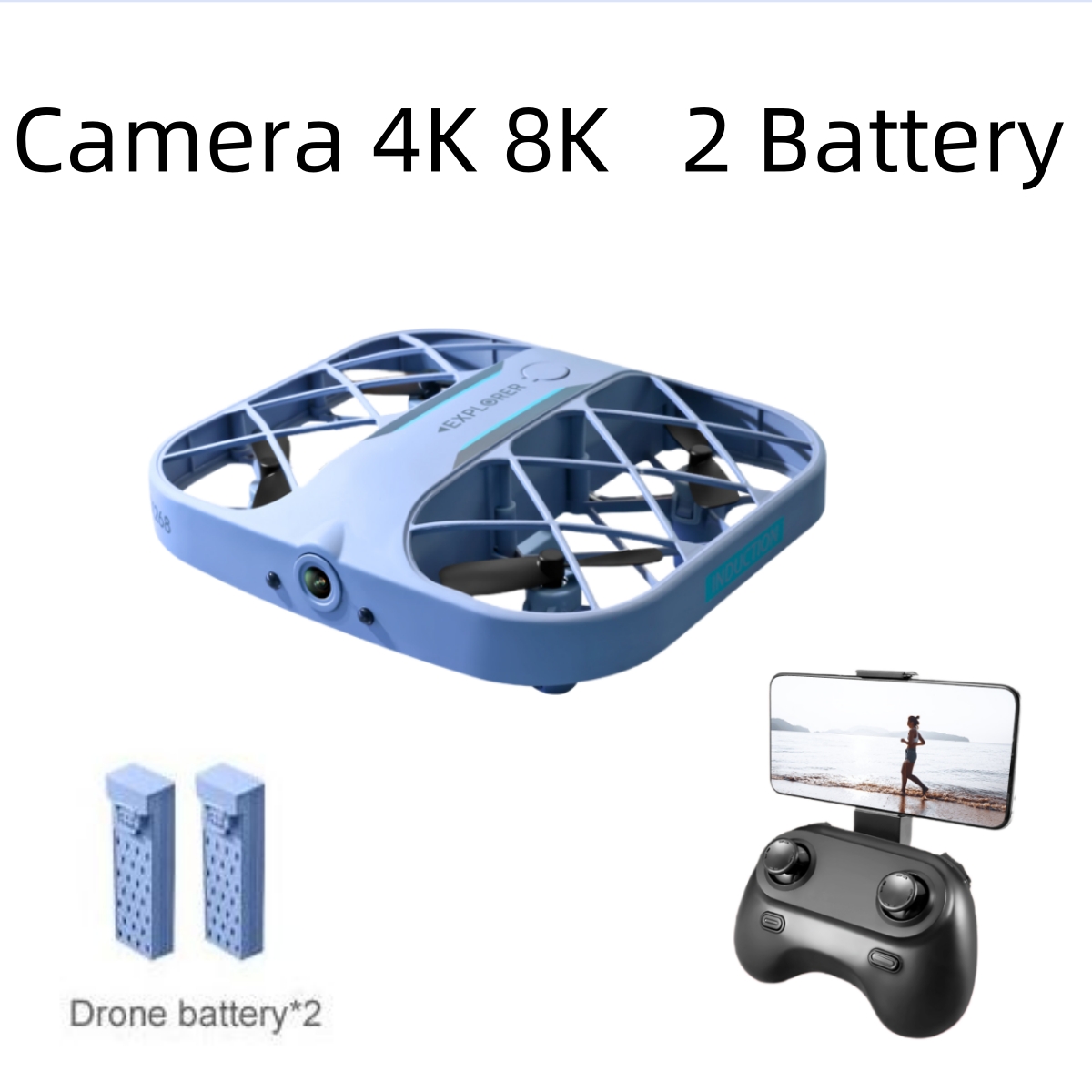 Drone App Rc Fpv - Drone RC JJRC H107 FPV con