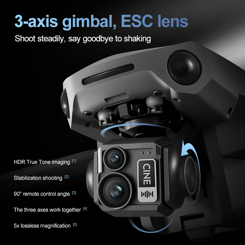 Drone RC con Gimbal a 3 Assi 8 - Drone App Rc Fpv recensione e prezzo
