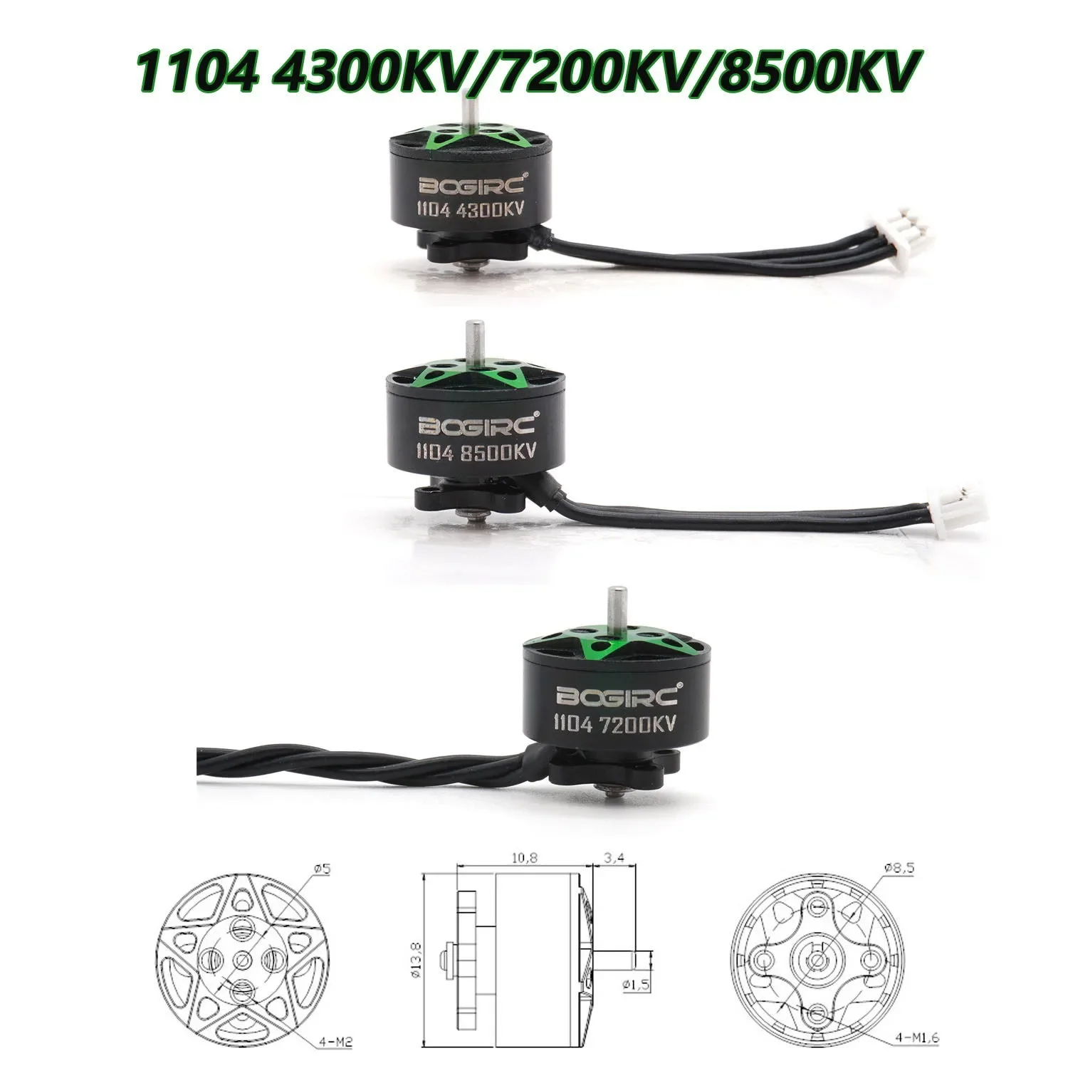 Motore Brushless RC FPV 1103 8 - Drone Motor Rc Car recensione e prezzo