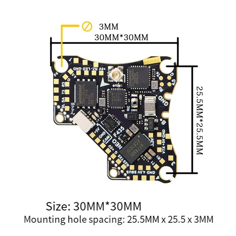 FBIL-F435 NEO 1S AIO Flight Co - Drone Rc Flight Controller recensione e prezzo