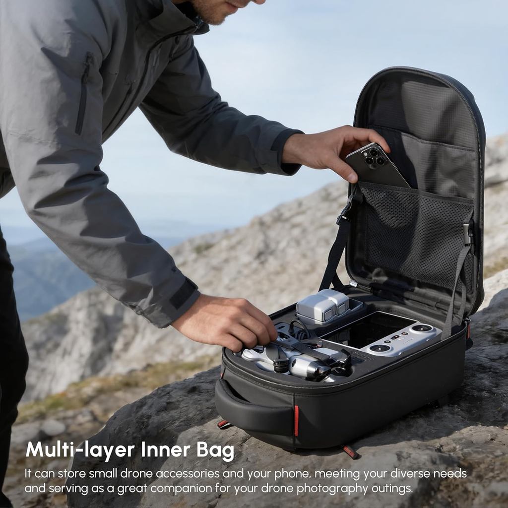 Zaino rigido impermeabile per  - Drone Dji Rc Mini 3 Pro recensione e prezzo
