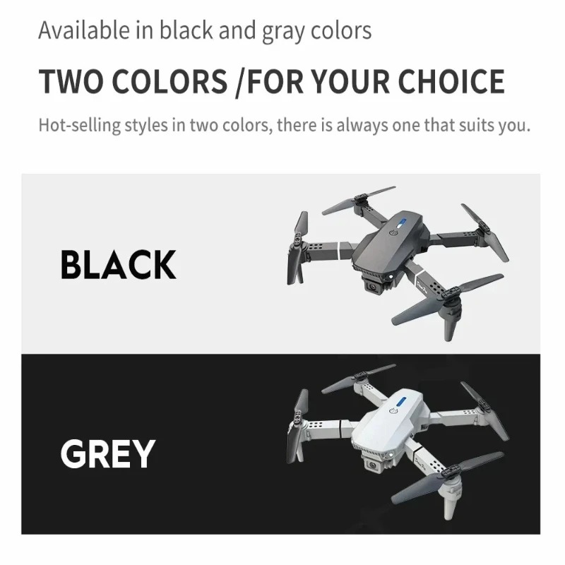 Mini Drone E88 con Telecamera  - Drone Pro Rc Ufo recensione e prezzo