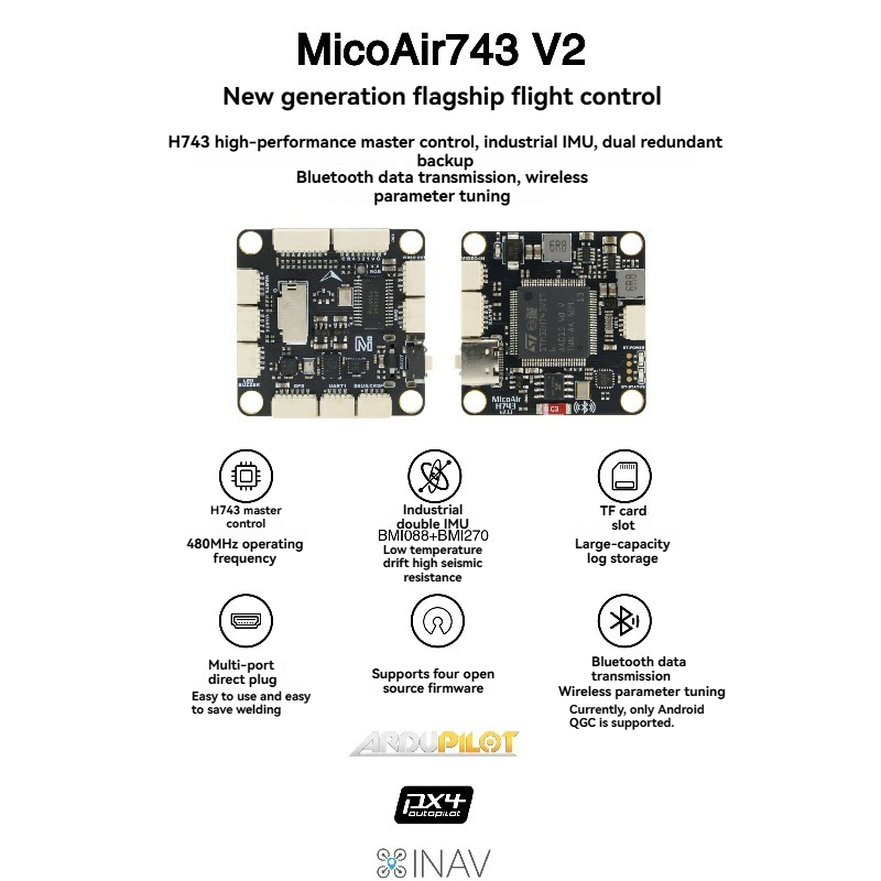 MicoAir743 V2 Controllore di v - Drone Rc Flight Controller recensione e prezzo