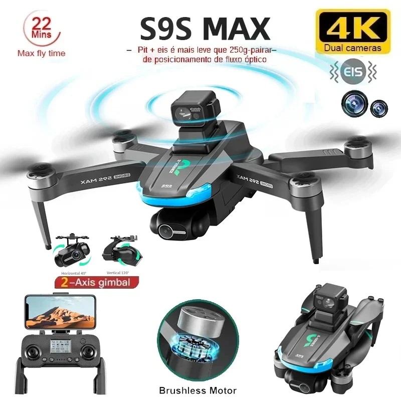 NUOVO S9S MAX MINI Drone 4K 2  - Drone Rc With Screen recensione e prezzo