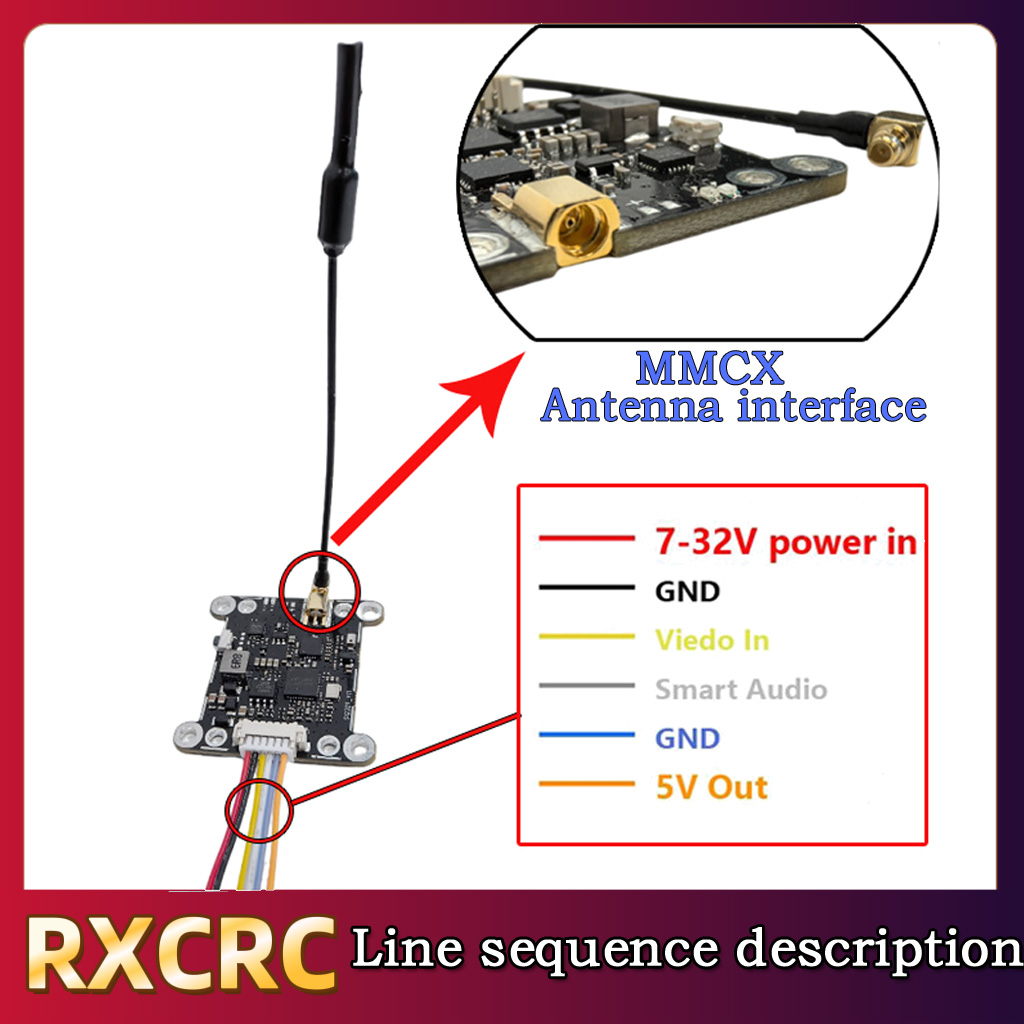Modulo RXCRC 5.8G 48CH 1.6W VT - Drone Rc With Camera recensione e prezzo