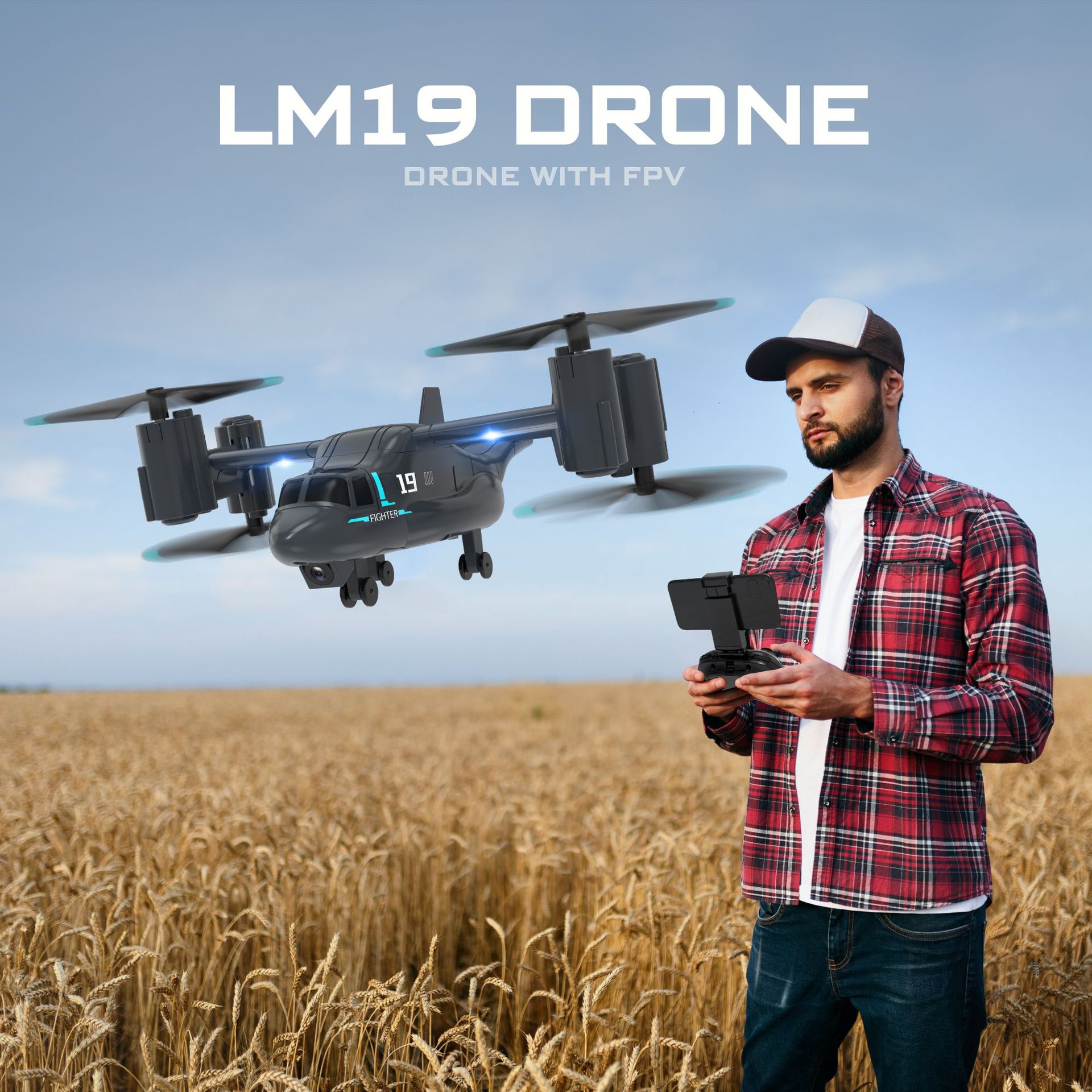 Elicottero RC JJRC LM19 con te - Drone Aircraft Jjrc recensione e prezzo
