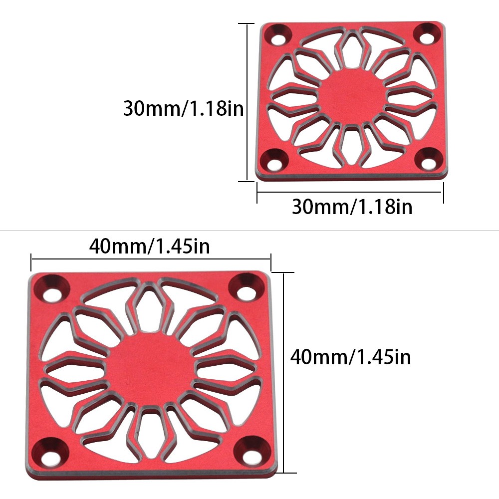1 pz copertura della ventola d - Drone Motor Rc Car recensione e prezzo