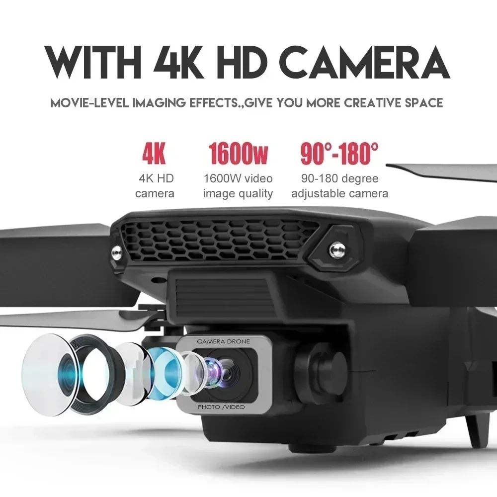 E88 Pro WIFI FPV Drone grandan - Drone Rc With Screen recensione e prezzo