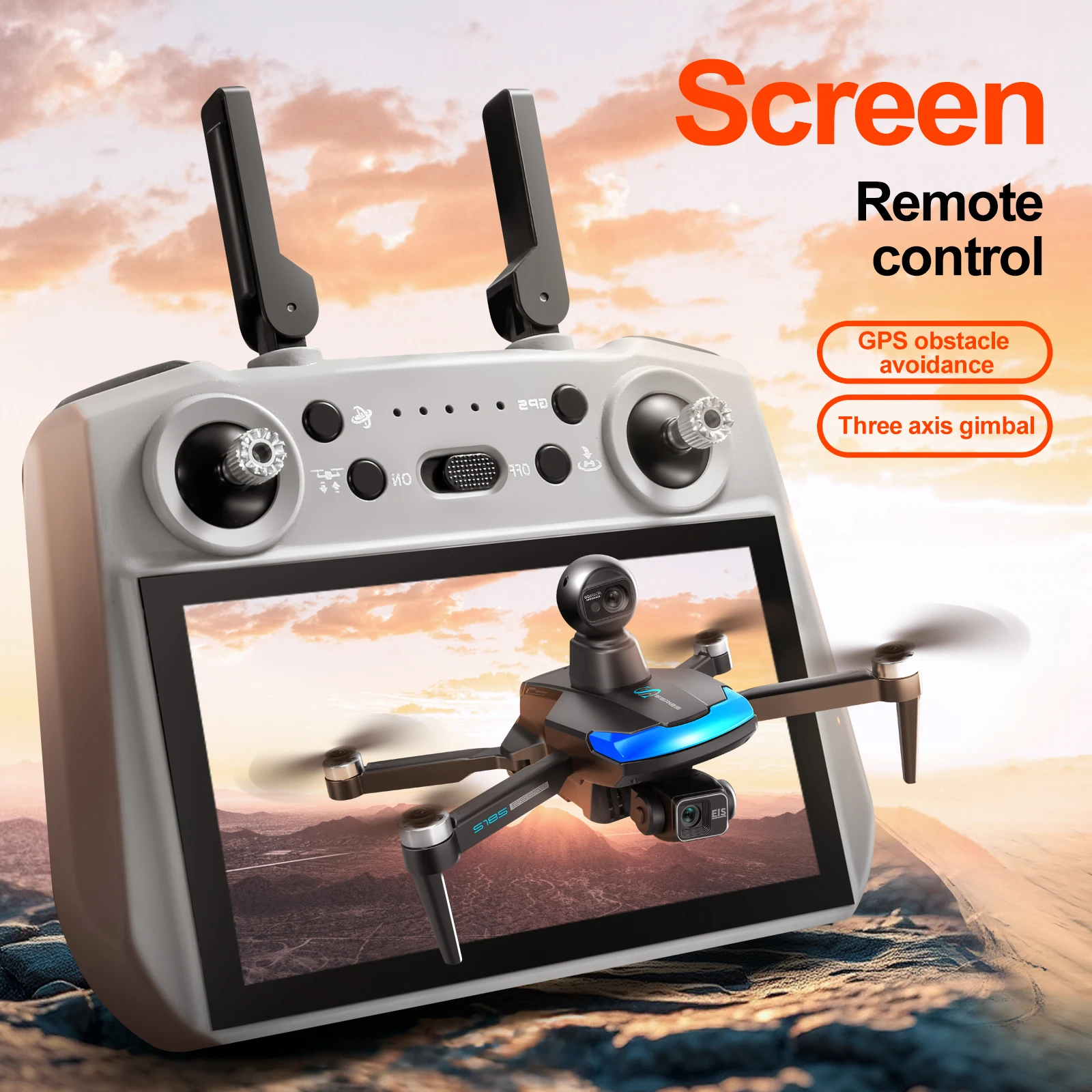 S185 Drone professionale 2.7K  - Drone Gps Rc Tt36 recensione e prezzo