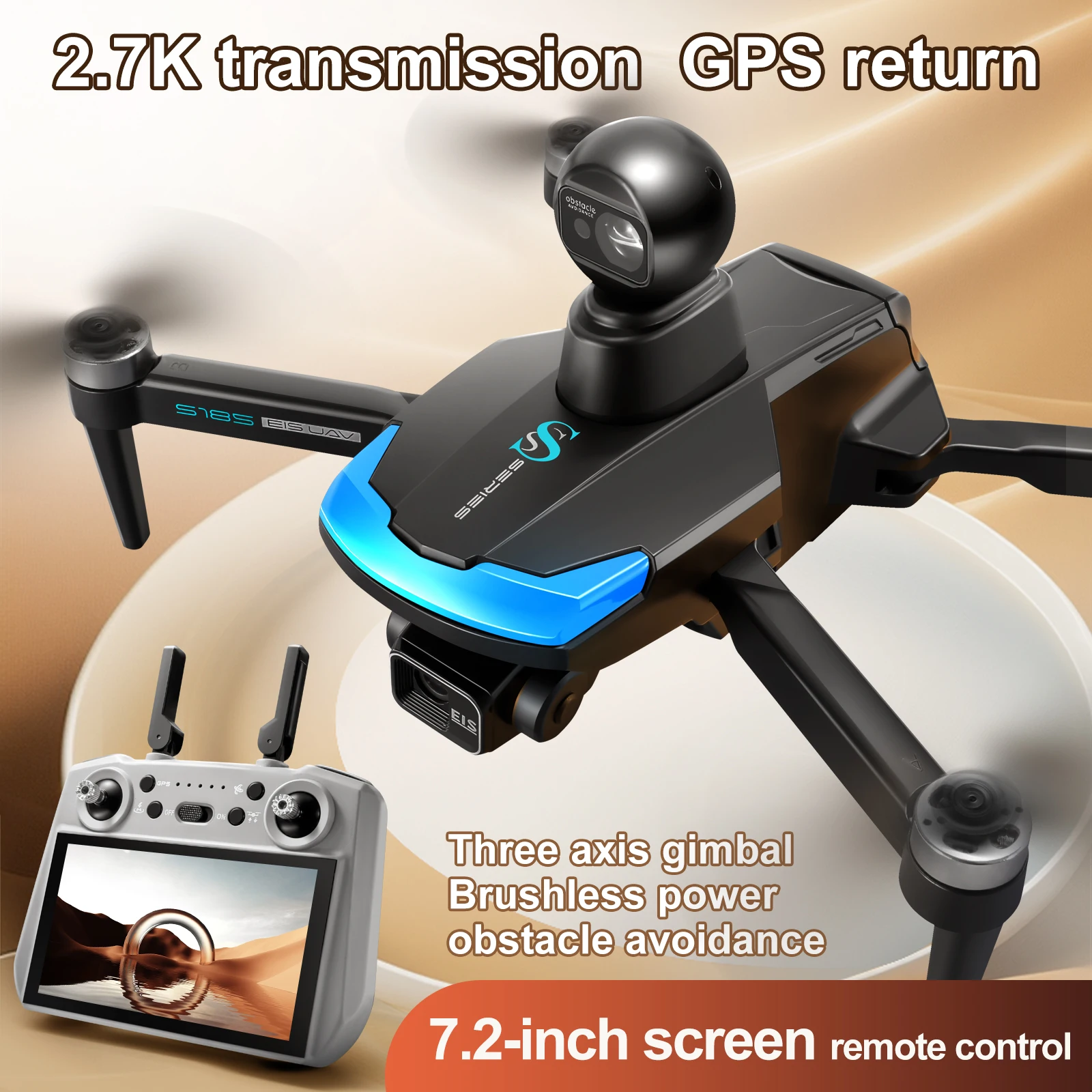 S185 Drone professionale 2.7K  - Drone Gps Rc Tt36 recensione e prezzo