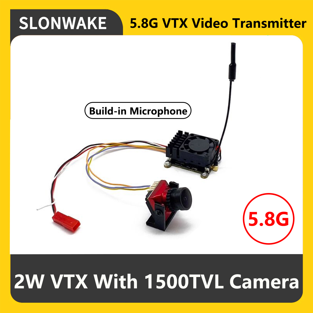 SLONWAKE 5.8G 2000mW Trasmetti - Drone Rc With Camera recensione e prezzo