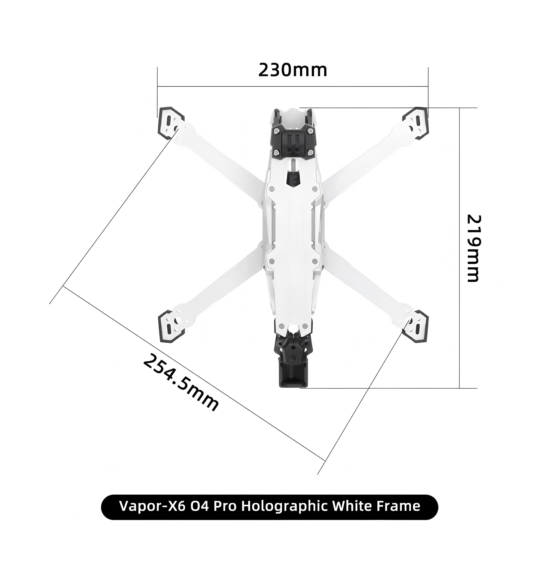 GEPRC Vapor D5/x5/x6 O4 Pro Fr - Drone Rc Parts recensione e prezzo