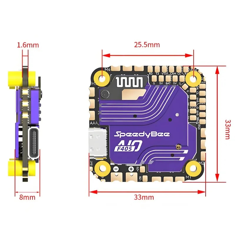 SpeedyBee F405 AIO Flight Cont - Drone Rc Flight Controller recensione e prezzo